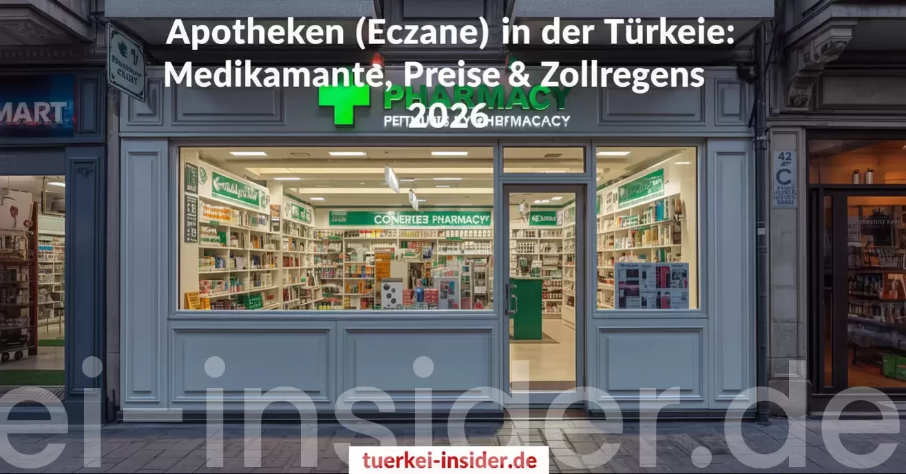 Apotheke Türkei Medikamente kaufen rezeptfrei Eczane Preise für deutsche Urlauber