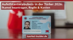 Aufenthaltserlaubnis in der Türkei 2026: Ikamet beantragen, Regeln & Kosten