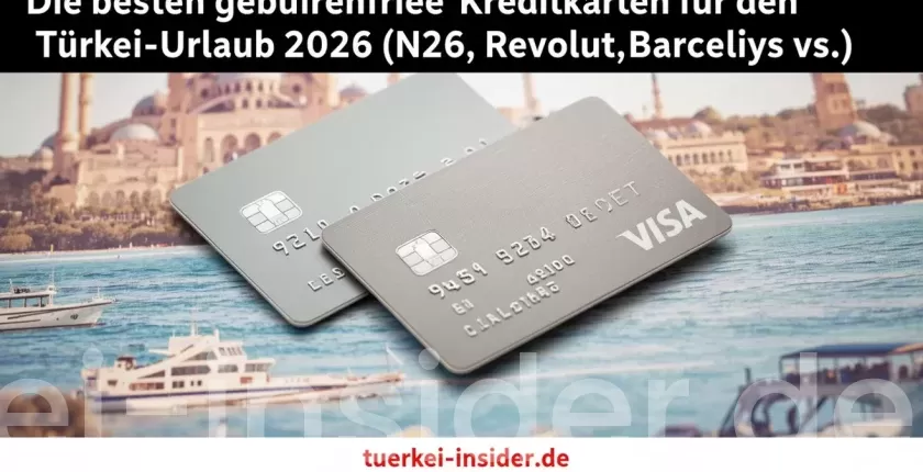 💳 Beste Kreditkarte für Türkei Urlaub 2026: Gebührenfrei bezahlen & abheben 🇹🇷