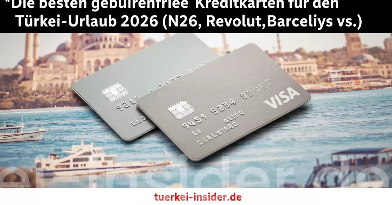 Beste Kreditkarte für Türkei Urlaub gebührenfrei bezahlen am Geldautomaten ATM