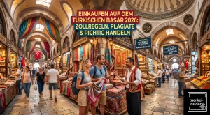 Einkaufen auf dem türkischen Basar 2026: Zoll & Feilschen