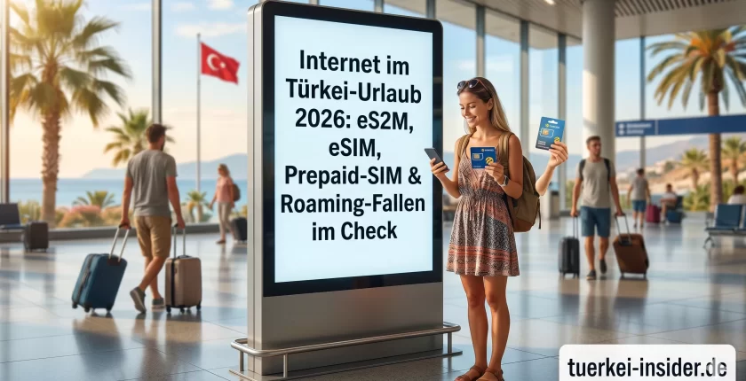 Internet im Türkei-Urlaub 2026: eSIM, SIM-Karte & Roaming