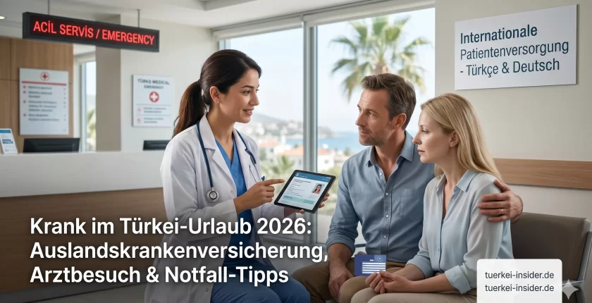 Krank im Türkei-Urlaub 2026: Arzt, Versicherung & Notfall-Tipps Krank im Türkei-Urlaub 2026: Arzt, Versicherung & Notfall-Tipps