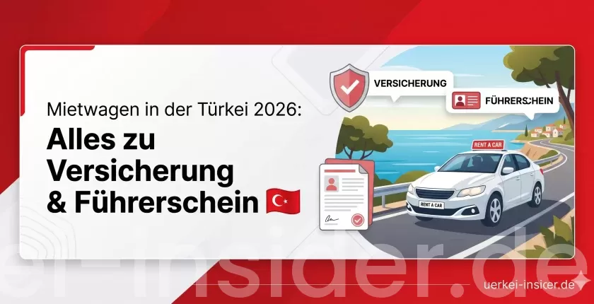 🚗 Mietwagen in der Türkei 2026: Alles zu Versicherung & Führerschein 🇹🇷