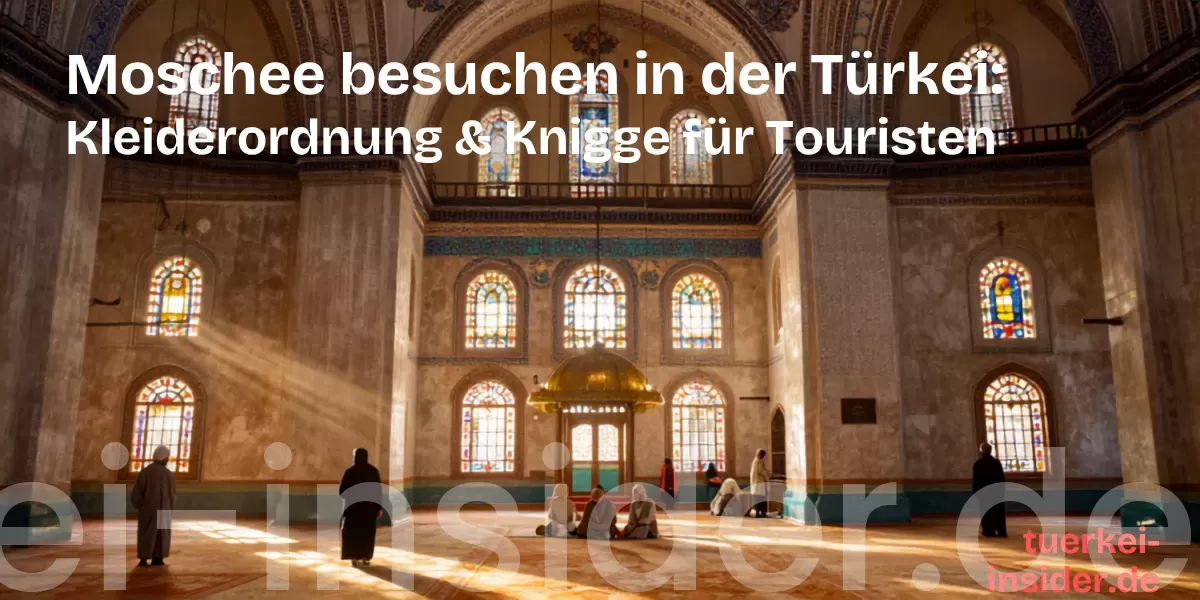 Moschee besuchen in der Türkei Kleiderordnung