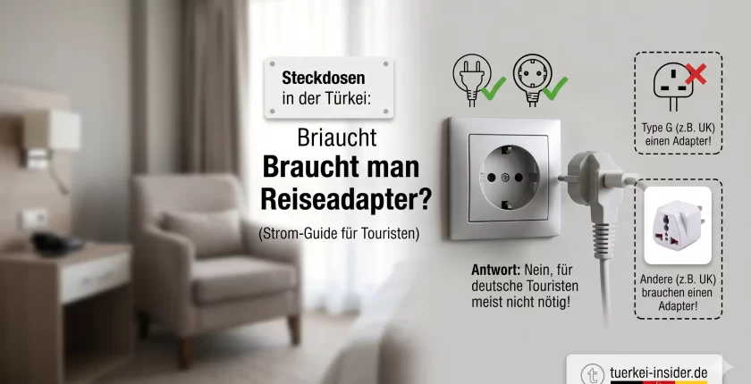 Steckdosen in der Türkei: Braucht man einen Reiseadapter? 2026 Steckdosen in der Türkei: Braucht man einen Reiseadapter? 2026