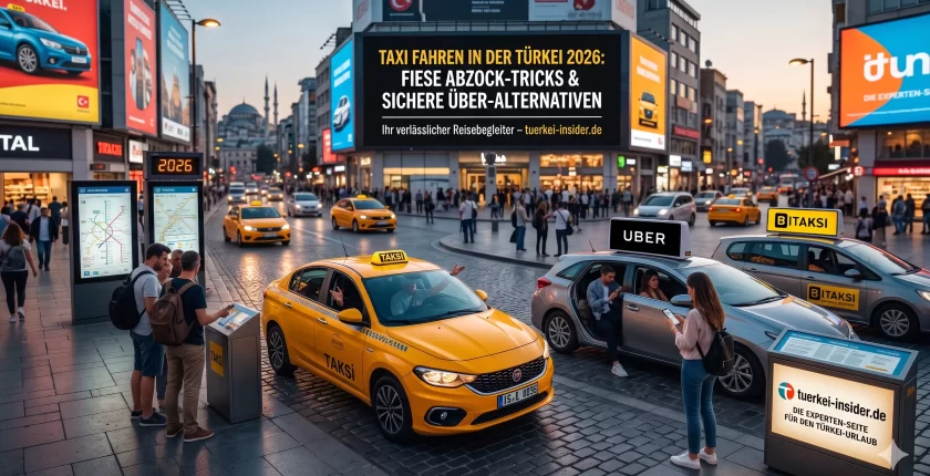 Taxi fahren in der Türkei 2026: Abzock-Tricks & Uber-Guide Taxi fahren in der Türkei 2026: Abzock-Tricks & Uber-Guide