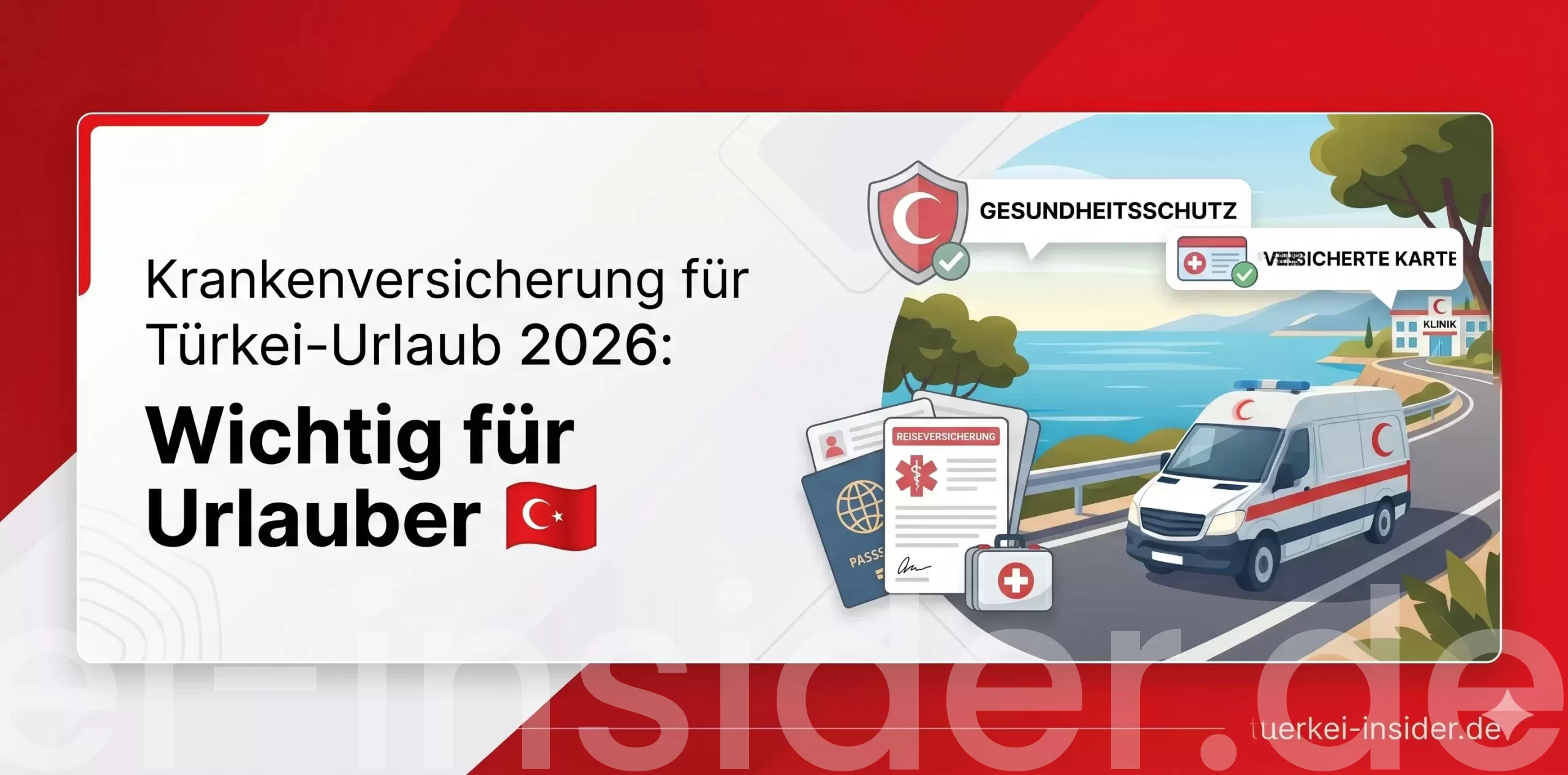 Krankenversicherung für den Türkei-Urlaub Auslandskrankenschein TA 11 und private Reisekrankenversicherung Karte